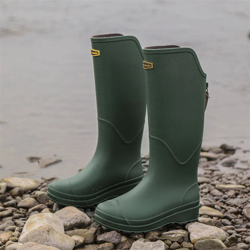 Bottes de Pluie Imperméables pour Femmes - Confort et Protection en Extérieur