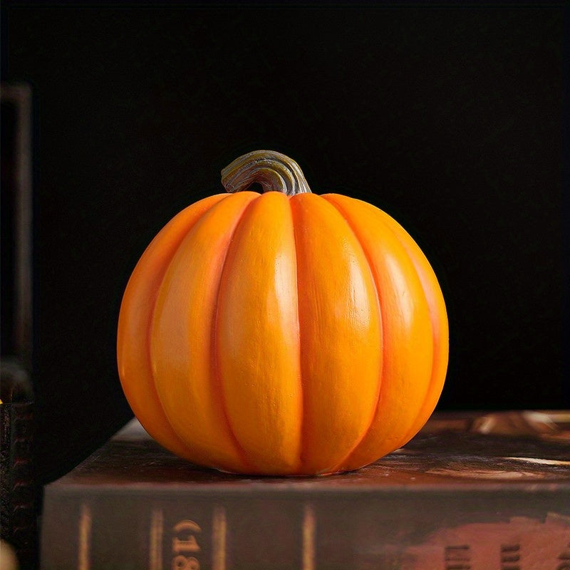 Citrouille Jack O’Lantern Hantée - Décoration de Crâne Effrayante et Durable