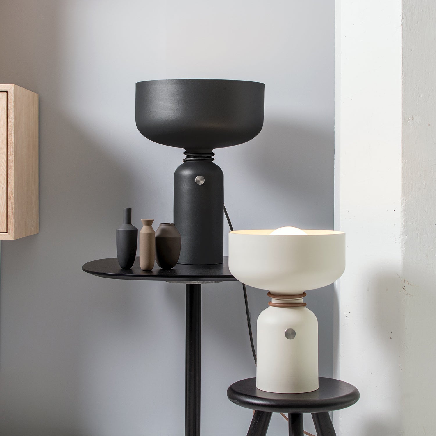 Lampe de Table Symétrique - Élégance et Design Unique