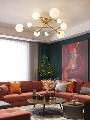 Lampe de Plafond Céleste - Design Élégant et Ambiance Chaleureuse