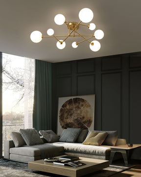 Lampe de Plafond Céleste - Design Élégant et Ambiance Chaleureuse