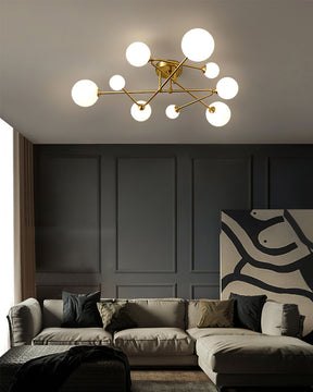 Lampe de Plafond Céleste - Design Élégant et Ambiance Chaleureuse