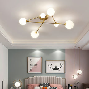 Lampe de Plafond Céleste - Design Élégant et Ambiance Chaleureuse