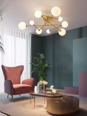 Lampe de Plafond Céleste - Design Élégant et Ambiance Chaleureuse