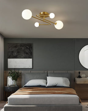 Lampe de Plafond Céleste - Design Élégant et Ambiance Chaleureuse