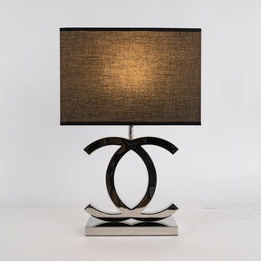 Lampe de Table en Acier Inoxydable - Design Scandinave et Élégant