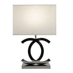 Lampe de Table en Acier Inoxydable - Design Scandinave et Élégant