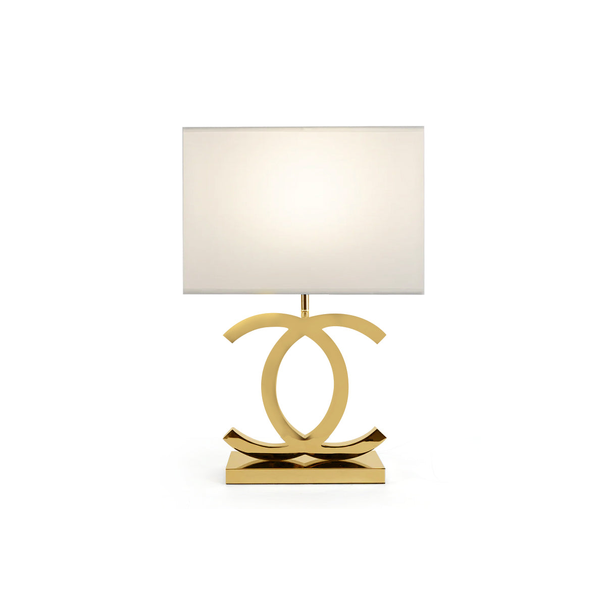 Lampe de Table en Acier Inoxydable - Design Scandinave et Élégant