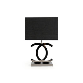 Lampe de Table en Acier Inoxydable - Design Scandinave et Élégant