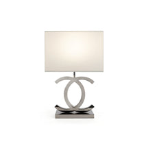 Lampe de Table en Acier Inoxydable - Design Scandinave et Élégant
