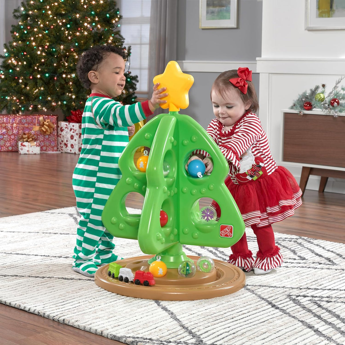Sapin de Noël Éducatif en Bois - Amusement Créatif et Sécurisé pour Enfants