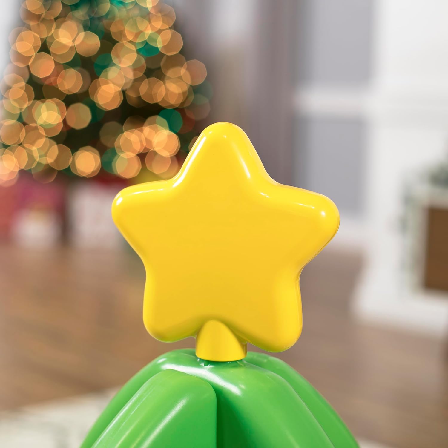 Sapin de Noël Éducatif en Bois - Amusement Créatif et Sécurisé pour Enfants