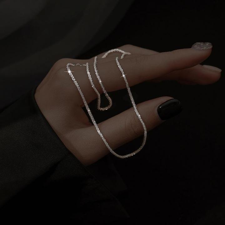 Ensemble de Bijoux en Argent - Pendentif Étoile Lumineux et Élégant