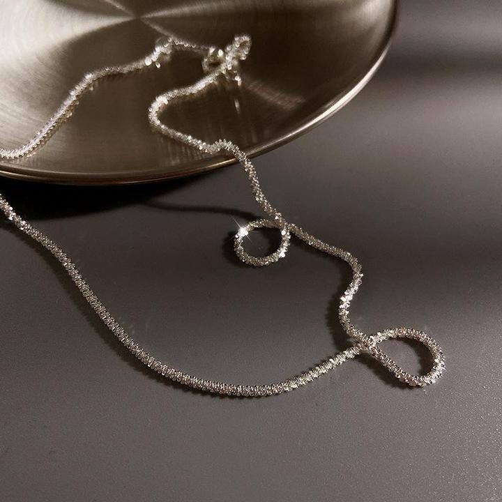 Ensemble de Bijoux en Argent - Pendentif Étoile Lumineux et Élégant