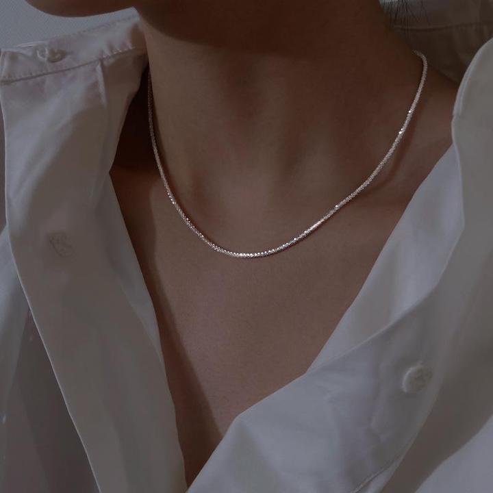 Ensemble de Bijoux en Argent - Pendentif Étoile Lumineux et Élégant