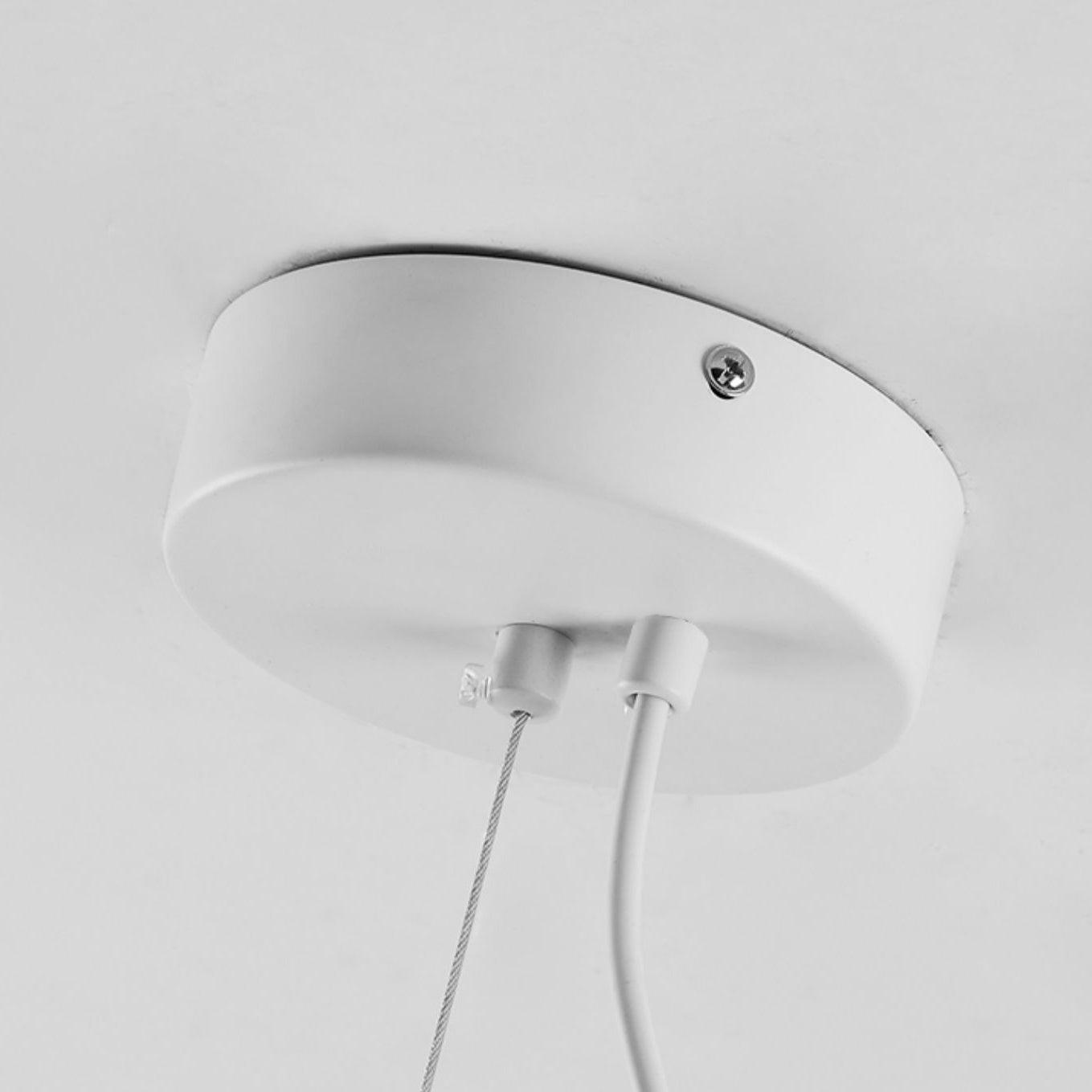 Suspension Luminaire en Verre - Ambiance Chaleureuse et Élégante