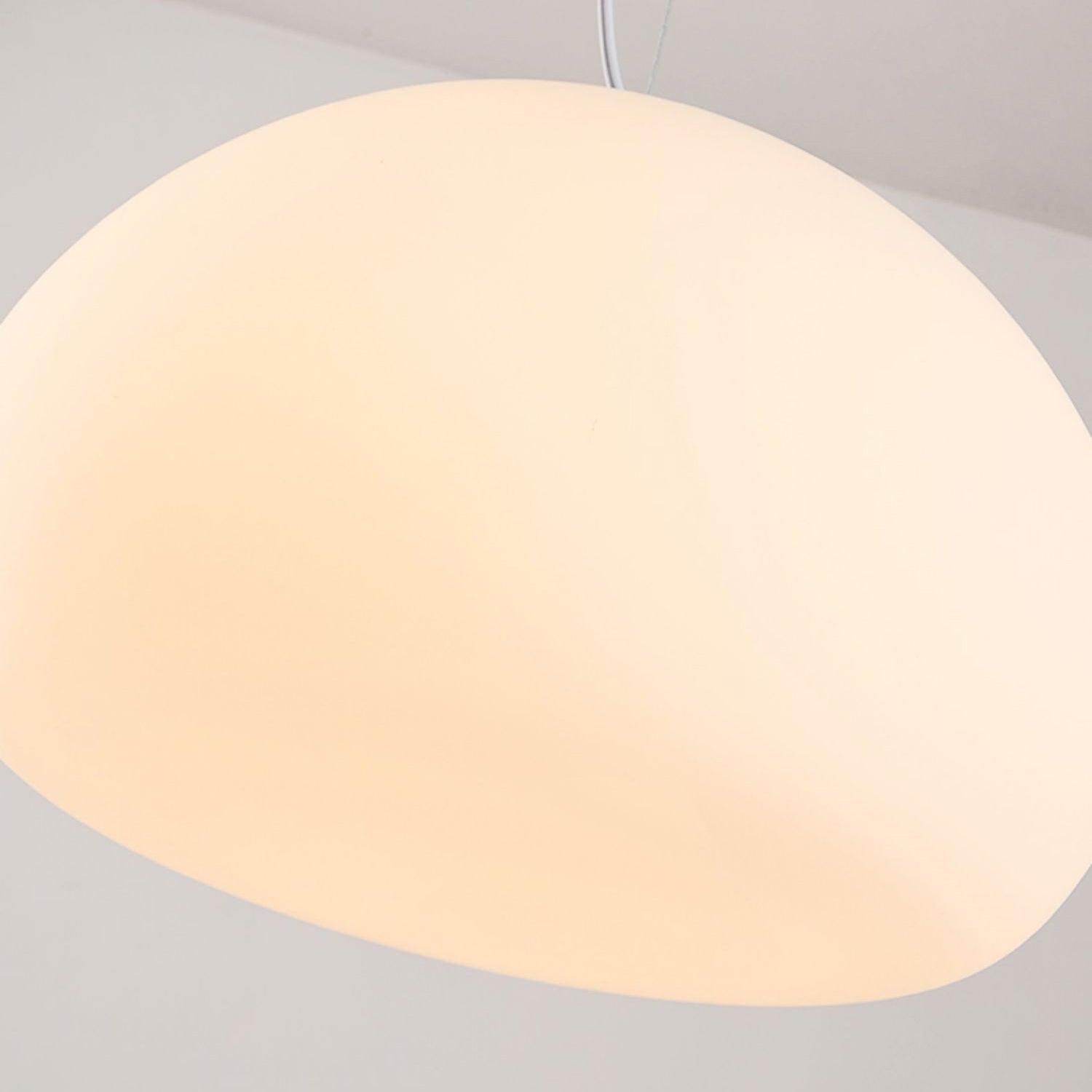 Suspension Luminaire en Verre - Ambiance Chaleureuse et Élégante
