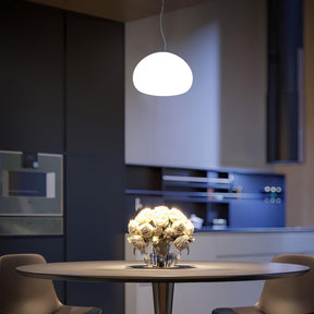 Suspension Luminaire en Verre - Ambiance Chaleureuse et Élégante