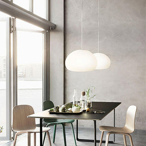 Suspension Luminaire en Verre - Ambiance Chaleureuse et Élégante