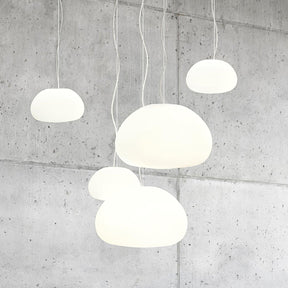 Suspension Luminaire en Verre - Ambiance Chaleureuse et Élégante