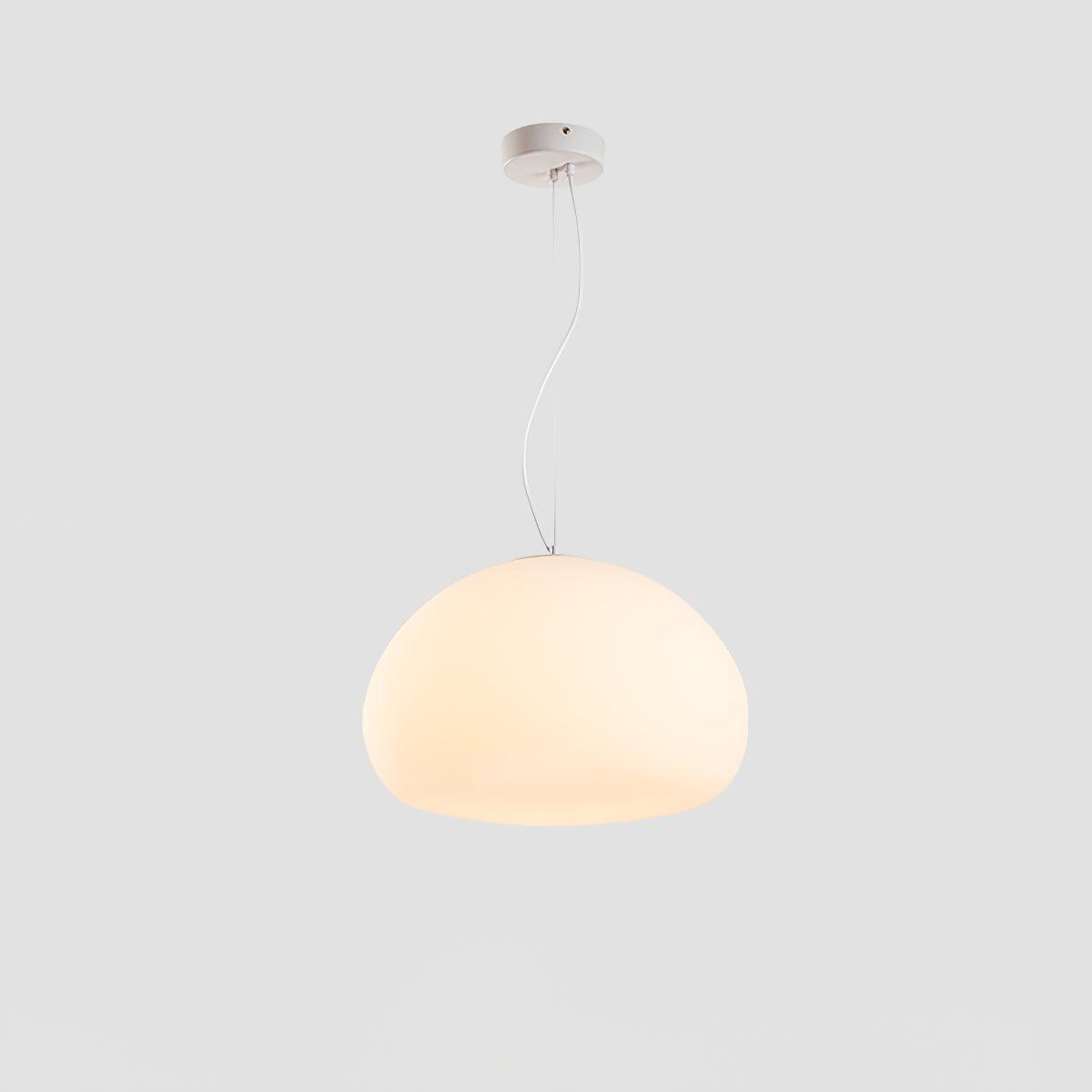 Suspension Luminaire en Verre - Ambiance Chaleureuse et Élégante