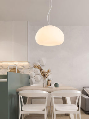 Suspension Luminaire en Verre - Ambiance Chaleureuse et Élégante