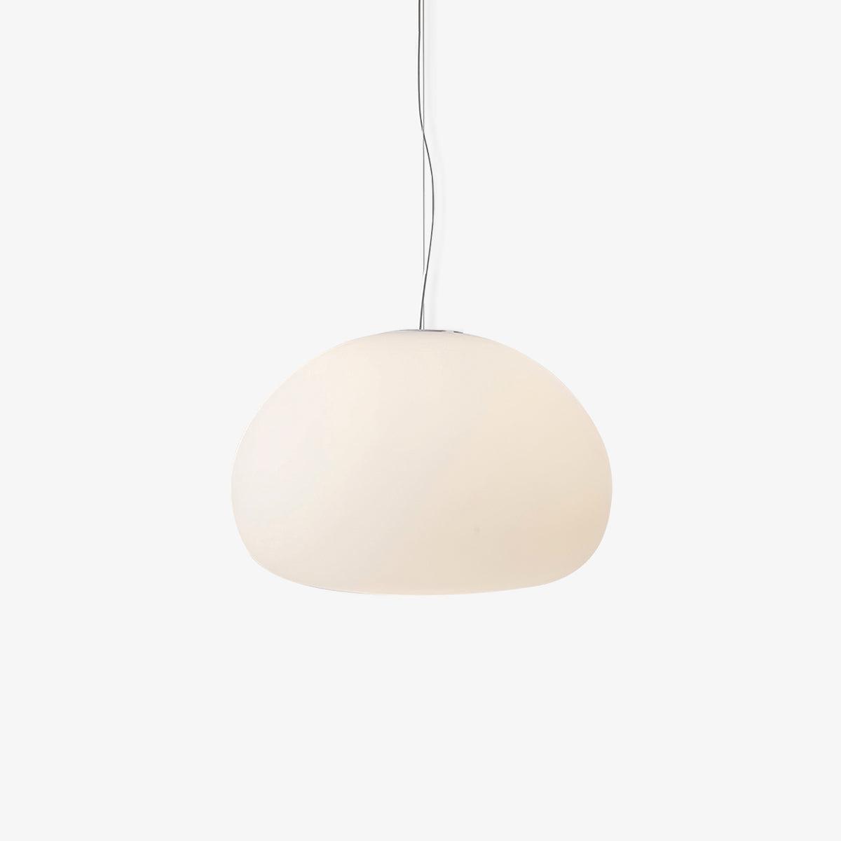 Suspension Luminaire en Verre - Ambiance Chaleureuse et Élégante