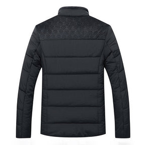 Manteau d'hiver pour Hommes - Col Montant et Design Coupe-Vent