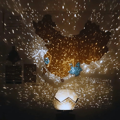 Projecteur Étoilé à Domicile - Créez une Ambiance Magique et Relaxante
