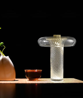 Lampe de Table Étoilée - Design Vintage et Éclairage Doux