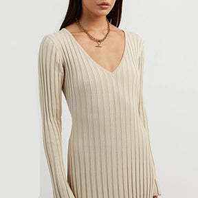Robe Maxi Ajustable en Pierre - Élégance et Confort pour Femmes