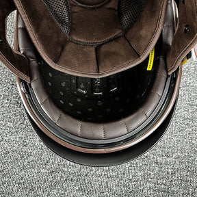 Casque Demi-Helmet Sécurisé pour Motard - Confort et Style Urbain Inégalés