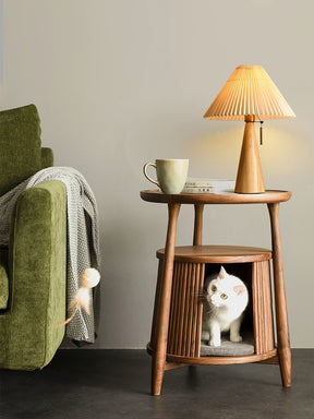 Lampe de Table en Bois et Métal - Élégance Intemporelle pour Votre Intérieur