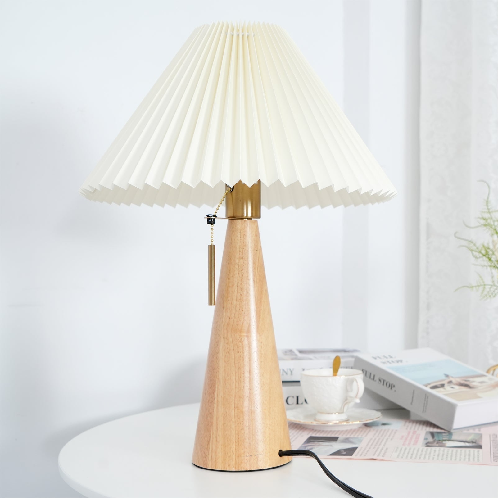 Lampe de Table en Bois et Métal - Élégance Intemporelle pour Votre Intérieur