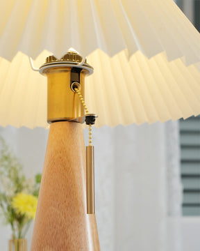 Lampe de Table en Bois et Métal - Élégance Intemporelle pour Votre Intérieur