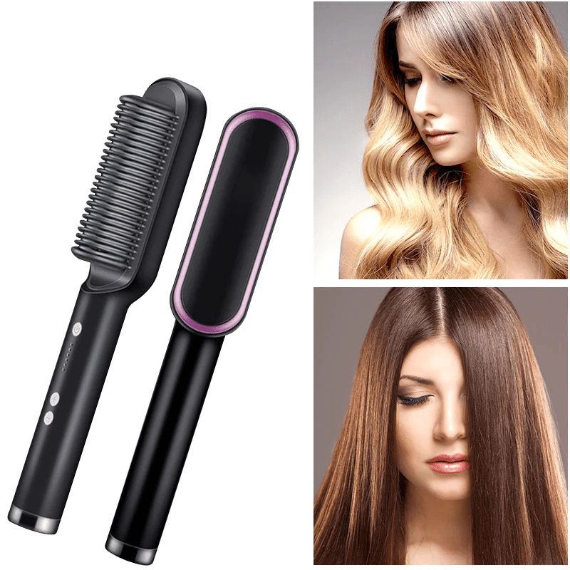 Lisseur de Cheveux en Céramique - Chauffage Rapide et Sûr pour Coiffage