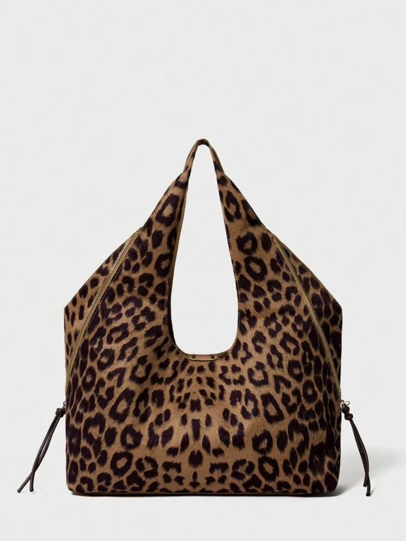 Sac à Main Imprimé Vache pour Femmes - Sac Spacieux et Élégant au Quotidien