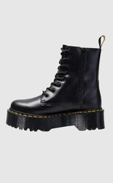 Bottes à Plateforme en Cuir - Confort Ultime pour un Port Toute la Journée