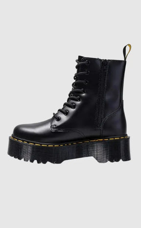 Bottes à Plateforme en Cuir - Confort Ultime pour un Port Toute la Journée