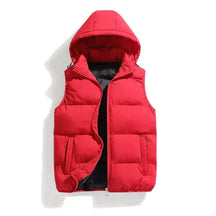 Veste d'hiver sans manches pour hommes - Isolation Premium et Capuche Amovible