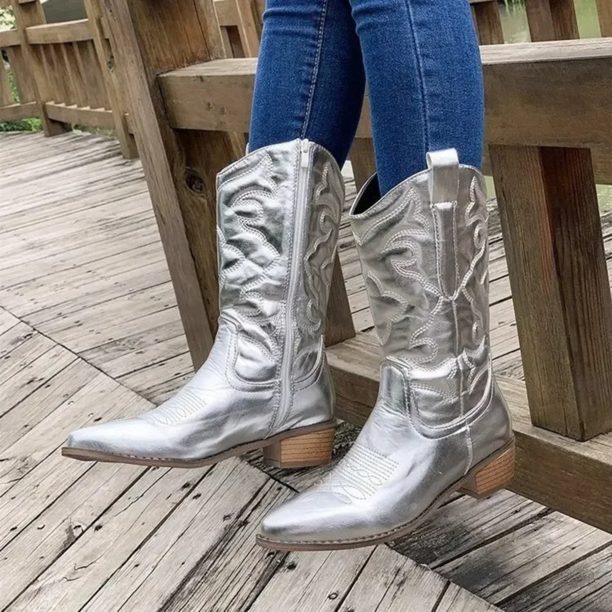 Bottes de Cowboy en Cuir pour Femmes - Élégance et Confort pour Toutes Occasions