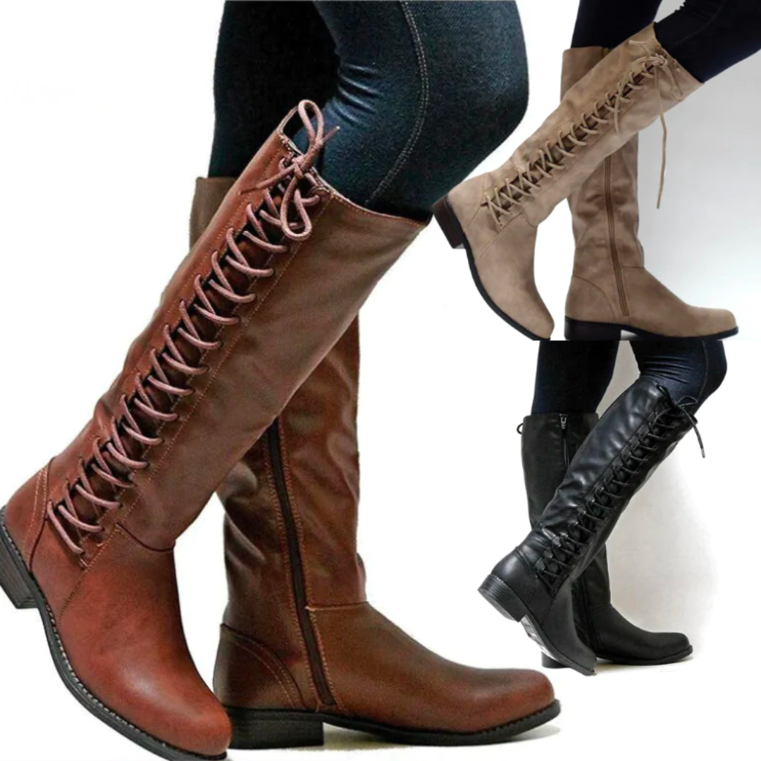 Bottes Hautes Confortables pour Femmes - Élégance et Polyvalence au Quotidien