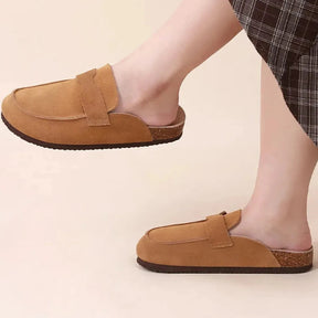 Chaussons en Suède Confortables | Élégance et Soutien Optimal pour Femmes