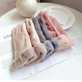 Gants d'Hiver Écran Tactile | Confort en Peluche et Chaleur Maximale