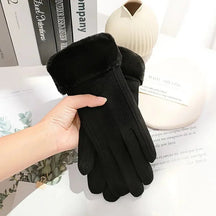 Gants d'Hiver Écran Tactile | Confort en Peluche et Chaleur Maximale