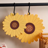 Tapis de Table Résistant à la Chaleur - Design Tournesol et Antidérapant