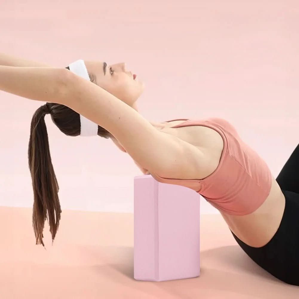 Bloc de Yoga Antidérapant - Stabilité et Confort pour Pratique