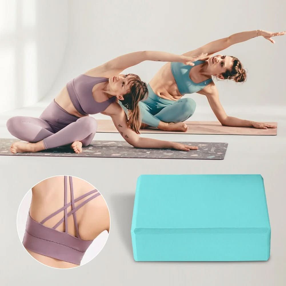 Bloc de Yoga Antidérapant - Stabilité et Confort pour Pratique