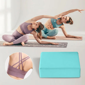 Bloc de Yoga Antidérapant - Stabilité et Confort pour Pratique