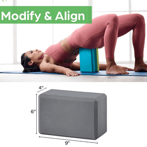 Bloc de Yoga Antidérapant - Stabilité et Confort pour Pratique